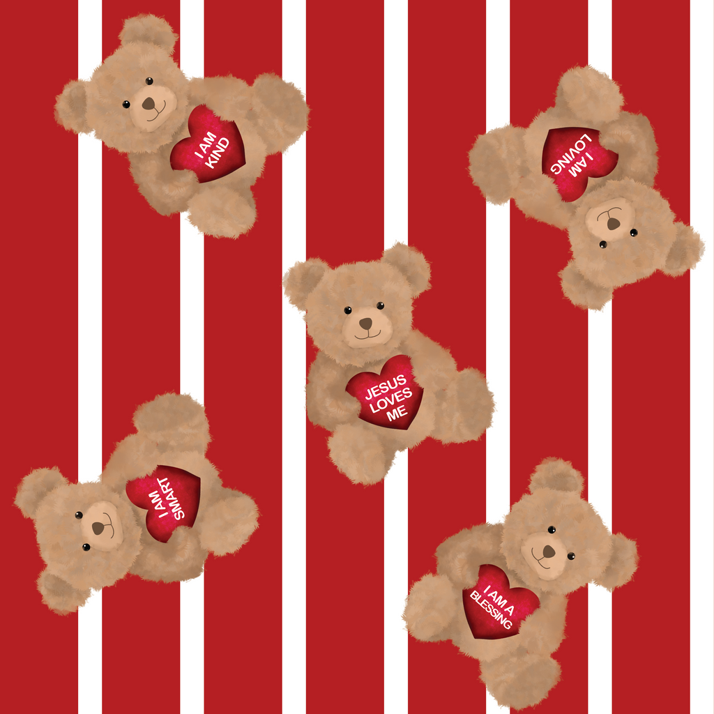 Affirmation Bear Women's Short Set